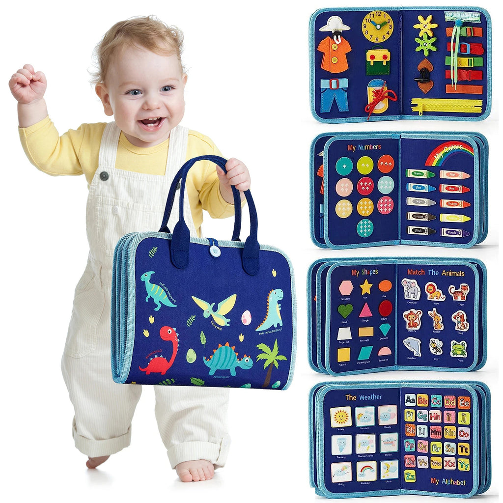 Montessori-Inspired Toddler Busy Book