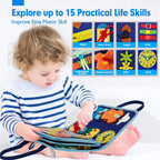Montessori-Inspired Toddler Busy Book