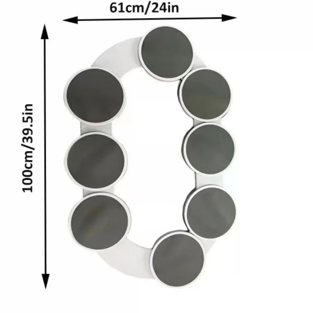 Expandable 8-Tray Rotating Table Server