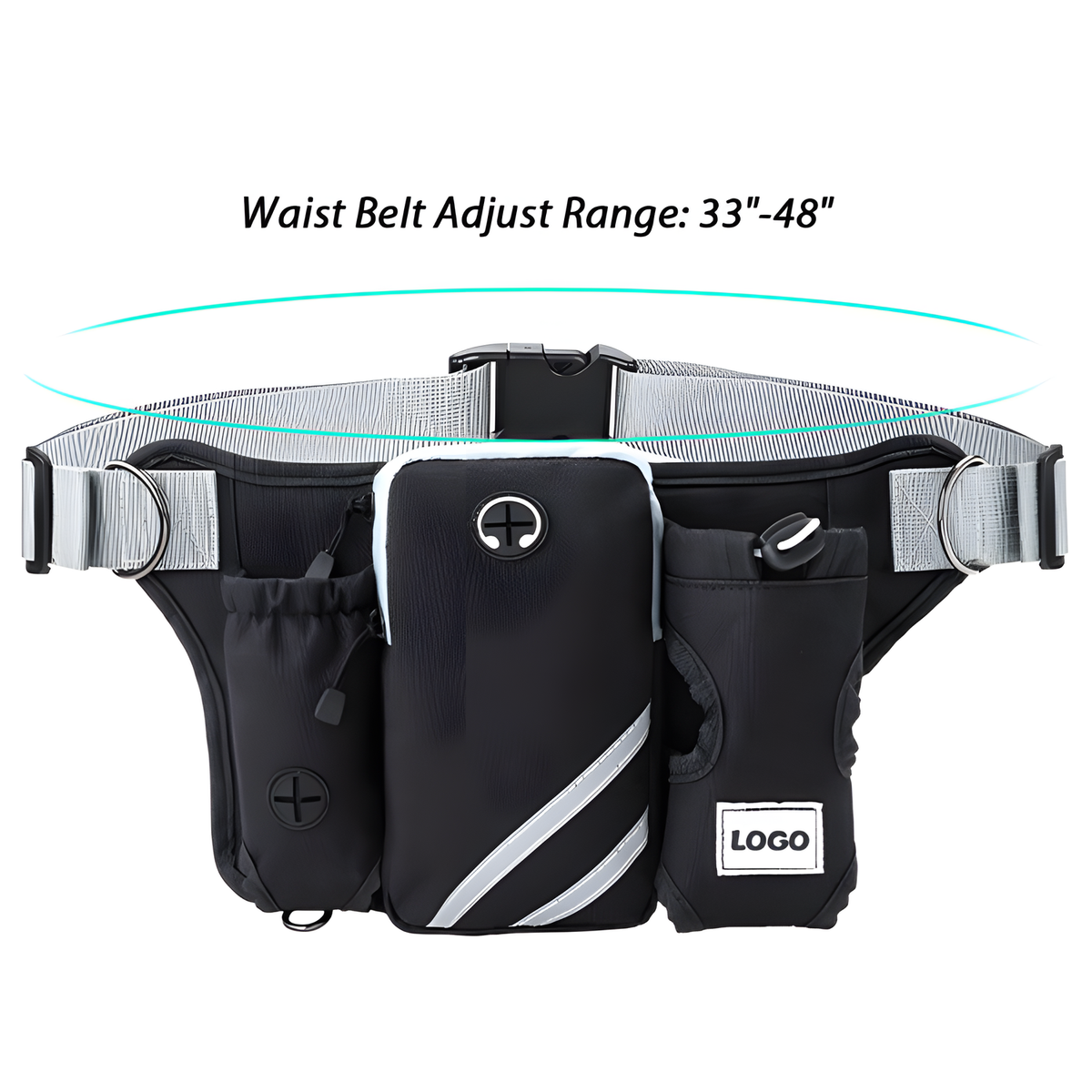 Hands-Free Dog Walking Waist Pack or Bungee Lead