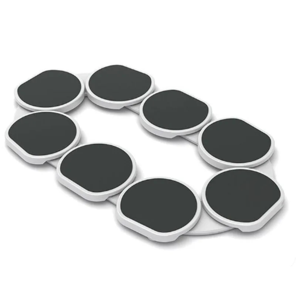 Expandable 8-Tray Rotating Table Server