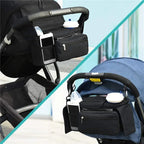 Pushchair Organiser Bag with Non-Slip Straps