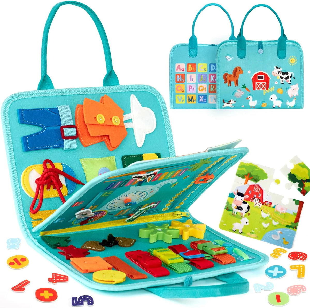 Montessori-Inspired Toddler Busy Book